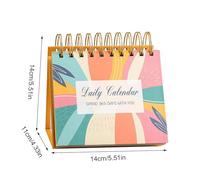 Calendrier de bureau 2025 inspirant pour la maison, le bureau, esthétique, affirmations quotidiennes, citations motivantes pour la famille, les amis, les collègues, cadeau 2025