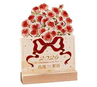 Calendrier De Bureau 2026-2026, Calendrier De La Vie De La Maison Dans Les Arbres 3D, Bloc-notes En Papier Pour Bricolage | Accessoires De Bureau De Bloc-notes Pour L'étudiant De Travail De Burau De