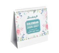 Calendrier de Bureau 2026 2027, Ephemeride 2026, Calendriers de Table Janvier 2026 à Juin 2027, Planning Mensuel pour la Maison de Bureau et de Travail