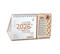 Calendrier de bureau 2026 avec gestion efficace du temps pour atteindre des objectifs quotidiens et progrès de discipline automobile, décoration de la maison