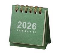 Calendrier de bureau 2026, bloc-notes avec grand espace d'écriture, organiseur de planification du papier, design épuré, pour le lieu de travail, l'école, la maison, le dortoir, la salle de classe