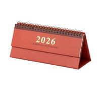 Calendrier de bureau 2026 - Calendrier mensuel 2026 - Planificateur mensuel pour rendez-vous - Planificateur quotidien pour l'école à la maison, le bureau, le dortoir, le studio, les cours de cuisine