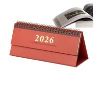 Calendrier de Bureau 2026 - Calendrier Mensuel À Effeuiller 2026 Planificateur De Table,Organisation Inspirante Pour Études Salle De Classe Bureau Chambre Étudiant