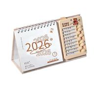 Calendrier de bureau 2026 Daily Habits Formation Trackers Stand Planificateur d'objectifs mensuels et de discipline automobile Carnet de notes de progrès Décoration de la maison