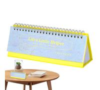 Calendrier de bureau 2026, grands blocs lignés en papier épais, calendrier de bureau mensuel de janvier à décembre - Pour équipement de bureau, école, salle de classe, travail, rendez-vous, Noël et