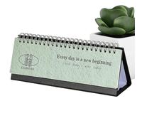 Calendrier de bureau 2026 - Motivation hebdomadaire mensuelle | Petit calendrier de bureau 2026 | Pour planifier la maison, le bureau, la salle de classe, le dortoir, le travail, l'étude, Noël, le