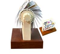 Calendrier de bureau 2026, organisateur hebdomadaire avec pages pivotantes et drôles | Calendrier de bureau amusant | pour adolescents adultes, maison, bureau, école, organisation