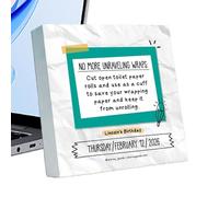 Calendrier de Bureau 2026 | Planificateur Drôle à Pages Arrachables - Agenda Quotidien Avec Conseils Pratiques - Pour Étudiants Ados Adultes Enseignants Amis Chambre Salon Salle À Manger