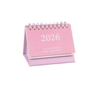 Calendrier de bureau 2026 simple anglais - Décoration de poche - Calendrier W9Q8