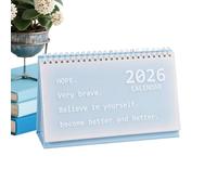 Calendrier de Bureau 2026,Style Coréen Planificateur Mensuel Portable - Planificateur Esthétique De Calendrier De Bureau,pour Enseignants Bureaux École Famille Réfrigérateur Maison Travail Femmes