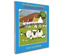 Calendrier de bureau 2026 - Thomas Joseph - Avec moutons, vaches et chevaux amusants - Organiseur de bureau