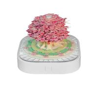 Calendrier de bureau 2027, bloc-notes, calendrier 3D sculpté dans les | Time Piece Calendrier 2027 - Calendrier de bureau 3D en papier sculpté - Bloc-notes - Décoration de bureau pour Noël