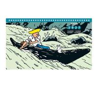 Calendrier de bureau 2027 Tintin au fil de l'eau 21x12,5cm (24499)