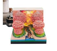 Calendrier de Bureau 3D 2026,Bloc-Notes Semainier 52 Semaines 2026 - Organisateur Événements Décoratif Pour Bureau École Maison Hôtel Action De Grâces Noël