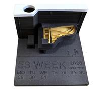 Calendrier de bureau 3D 2026, calendrier 2026, calendrier créatif avec piano 3D, bloc-notes en papier à déchirer, sculpture sur papier, pour Noël, pendaison de crémaillère, décoration de bureau