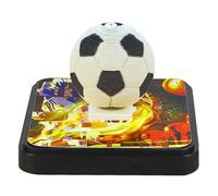 Calendrier de bureau 3D 2026, calendrier artistique 3D, bloc-notes créatif en papier de basket-ball, football et tennis, sculpture en papier, notes de poste, calendriers 2026 pour bureau, maison