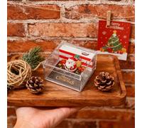 Calendrier De Bureau 3D 2026 - Décor de Bureau Créatif en 3D du Père Noël | Calendrier Bloc-notes - Pour Noël Bureaux Vacances Voyage École Quotidien Chambre d'Fête Semaine Dortoir