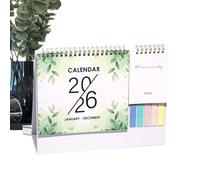 Calendrier de Bureau | Calendrier de Bureau 2026 Mensuel Janvier-Décembre - Grands Blocs Lignés Liste de Tâches Agenda Bloc-Notes Fournitures de pour École Domicile Appartement Organisation