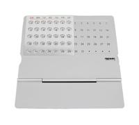 Calendrier De Bureau | Calendrier De Bureaus Perpétuel En Métal Réutilisable Avec Date Et Mois, Fournitures De Pour La Décoration De La Maison, Du Bureau, De L'école, Du Dortoir, De L'appartem