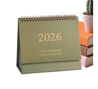 Calendrier de bureau, calendrier mensuel 2026 pour bureau avec bloc de feuilles, décoration de la maison pour planification quotidienne rendez-vous vacances étudiants enseignants chambre