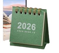 Calendrier de Bureau | Calendrier Mensuel Portable | Agenda Quotidien Organisateur Annuel pour Planification avec Fournitures de Bureau Esthétiques pour Enseignants et Familles