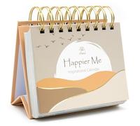 Calendrier de bureau, calendrier perpétuel à feuilleter quotidiennement avec citations motivantes, cadeau inspirant pour femme, cadeau pour collègue féminine, décoration de bureau