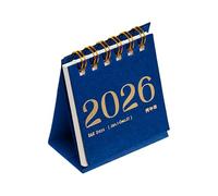 Calendrier de bureau créatif 2026, décoration de papeterie, planificateur scolaire, organisateur de poche simple, fournitures de bureau, planificateur de poche