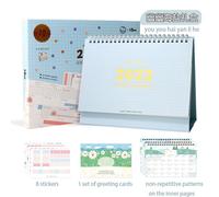 Calendrier De Bureau De Poche Créatif, Décoration De Bureau, Plan D'horloge, Calendrier, Cadeau Pour Filles, Fournitures De Bureau Scolaires Mignonnes, 2022