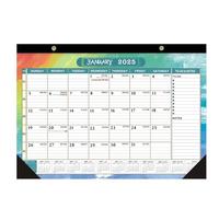 Calendrier de bureau debout inspirant 2024-2025, calendrier de bureau de motivation - Calendrier de bureau 2024-2025 | Calendrier de bureau debout, calendrier d'affirmations positives quotidiennes, ca