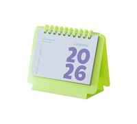Calendrier de bureau inspirant Agenda-calendrier avec bloc-notes for la maison, le bureau et les études Cadeaux pour collègues(Green)