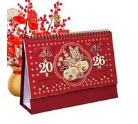Calendrier De Bureau Mensuel,Gestion Du Horaire Traditionnel - Calendrier Mensuel Lunaire Du Bureau Du Nouvel An 2026 | Pour Étudiants, , Adolescents, Adultes et Amis pour Bureau Chambre Étude
