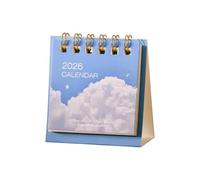 Calendrier de bureau - Mini moniteur de - Petit calendrier de bureau debout pour la maison, le bureau, l'école, les hommes, les femmes, les collègues, Noël, les employés, le Nouvel An, les