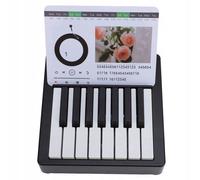 Calendrier de bureau miniature pour piano, innovant et reproductible N4