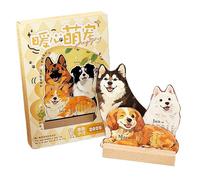 Calendrier de bureau - Motif chats et chiens pour planification | 12 calendriers mensuels - Appartement Classe Rendez-vous Chambre de Séjour Cuisine Frigo Appartement