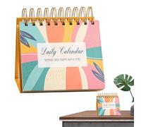 Calendrier de bureau motivant - Support d'affirmation , affichage de citations inspirantes | Décoration esthétique pour le lieu de travail à domicile pour les amis, la famille et les