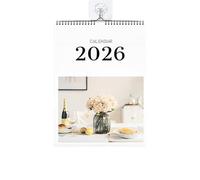 Calendrier de bureau photo personnalisé 2026 - Imprimez vos 13 souvenirs et créez votre propre calendrier personnalisé 2026 - Calendrier personnalisé pour la maison et le bureau (A3 (16.14'×11.22'))