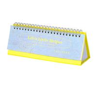 Calendrier de bureau, planificateur 2026 avec blocs lignés, petits calendriers pour bureau, fonction 12 mois, planificateurs faciles à utiliser, accessoire de rendez-vous décoratif, calendrier de