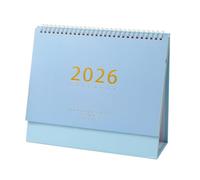 Calendrier de bureau pliable - Calendrier mensuel créatif 2026 22,5 x 25,5 x 8 | Calendrir du plan de cartes perforées d'autodiscipline | pour la famille, amis, étudiants, enseignants, la