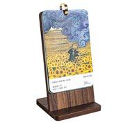 Calendrier de bureau pour le bureau, peinture à l'huile créative, organisateur de calendrier et planificateur, pour poste de travail, maison, table, organisation et planification scolaire, amis Famigl