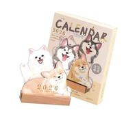 Calendrier De Bureau Pour Les Amoureux Des Animaux Avec Pages Mensuelles Rotatives Attentionné Pour Les Enseignants Amis Famille Amoureux Des Animaux Compagnie Calendrier Prise