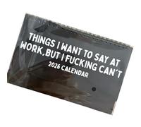 Calendrier De Bureau Sarcastique 2026 Avec 12 Mois De Vérités Émoussées Pour Une Utilisation Bureau Excellent Outil De Motivation Pour Les Adultes Mesurant Le Calendrier D'humour De Bureau