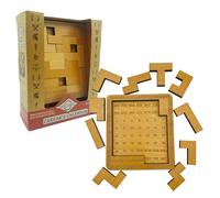 Calendrier de C sar en bois Project Genius Puzzle-A-Day Challenge 365+ Solutions Casse-t te Cadeau pour adultes et enfants 8+ True Genius Calendr