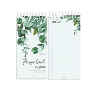 Calendrier de célébration pour les dates importantes, 12,7 x 25,4 cm, à suspendre au mur ou au bureau, journal perpétuel, pratique pour se souvenir des jours spéciaux, anniversaires