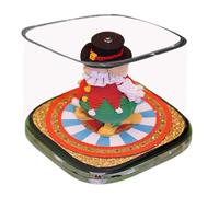 Calendrier de cirque 3D avec figurine de cirque en papier détachable, organisateur fonctionnel, outil créatif pour la planification quotidienne pour les cours à domicile, la salle de classe, la