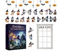 Calendrier de compte à rebours 2D Pendentif fantôme plat Décoration d'intérieur