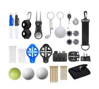 Calendrier de compte à rebours d'accessoires de golf - Papier 35 × 26 × 5 cm | 24 jours ƒ Bas de Noël | Compte à rebours jusqu'à Noël pour femmes, hommes, adolescents, garçons, filles, père, mari