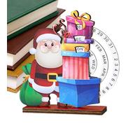 Calendrier de compte à rebours de bureau - outil de suivi du temps élégant et fonctionnel pour la planification quotidienne | Accessoire pour le bureau, la maison, l'école, les cadeaux et les