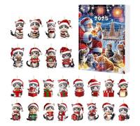 Calendrier de compte à rebours de Noël 2025 Calendrier Compte à rebours de | Décoration festive destinée aux garçons amis adolescents hommes