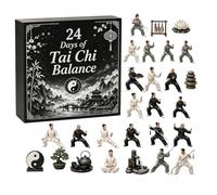Calendrier de compte à rebours de Noël 2D en acrylique 24 jours Figurines | Jouet culturel traditionnel, accessoires de fête pour adultes et enfants, maison, bureau, entrée, table, bibliothèque