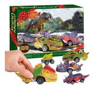 Calendrier de compte à rebours de Noël | Calendrier de compte à rebours de Noël de voiture 24 | Jouet joyeux et festif pour les fêtes, les naissances et les fêtes | Pour et filles à partir de 3 ans